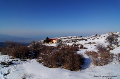 Τοπίο από τον Κίσσαβο καταφύγιο Κισσάβου